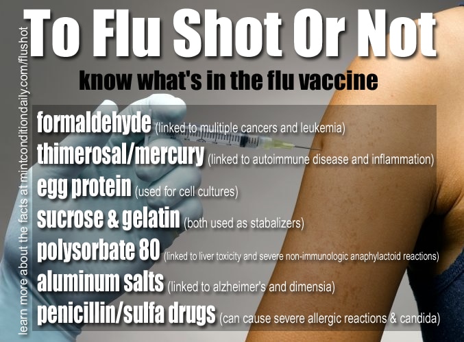 dangers of the flu shot