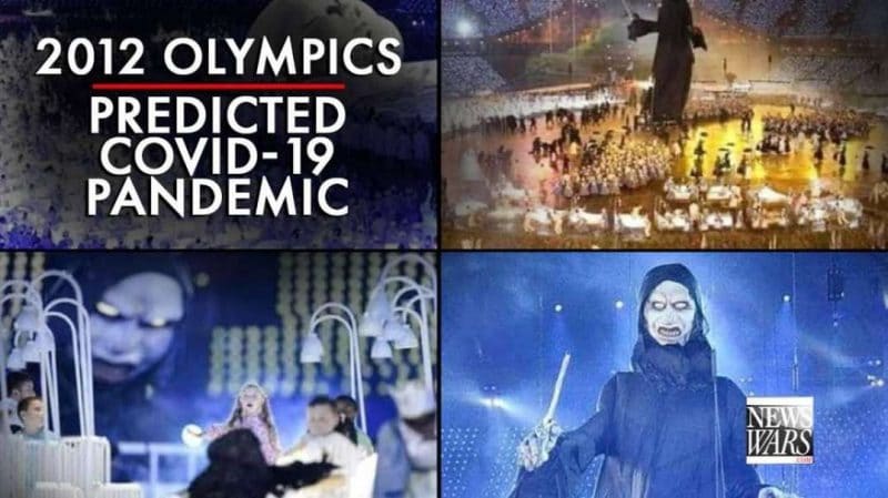Olympics 2012 - proof of plandemic