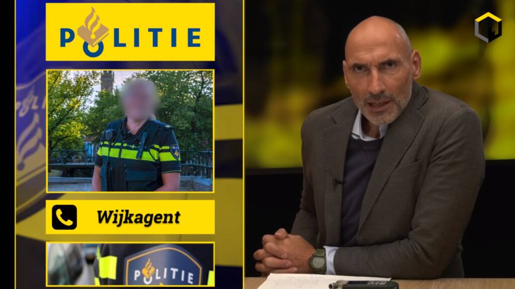 politie aan de deur vanwege een video