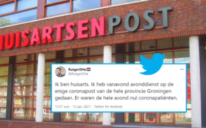 Huisartsenpost Groningen Dokters Tweet 0 Coronapatienten