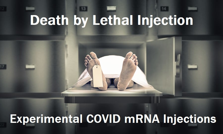 dead people by COVID vaccines - lethal injections