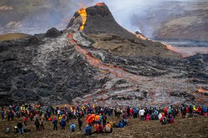Volcanic eruption first time in 800 years - Fagradalsfjall, Iceland
