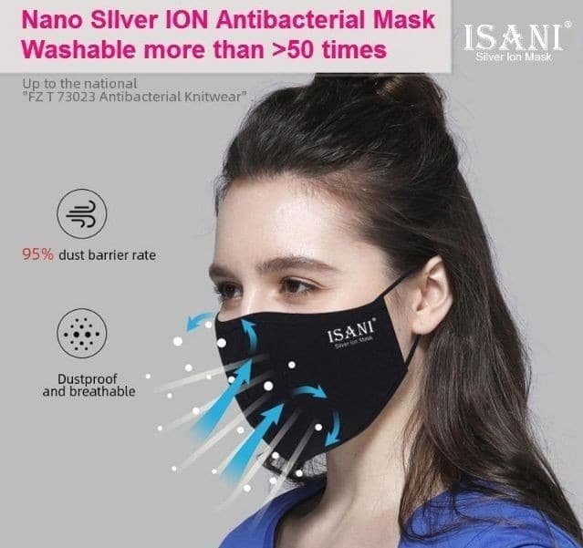 Nano Silver mouth mask danger