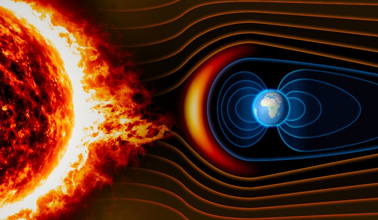 Earth's magnetic field and CME - What happens when our first line of defense fails
