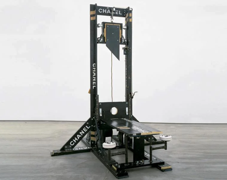 the smart guillotine, built by Chanel