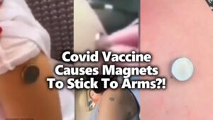why do magnets stick to Covid vaxxed