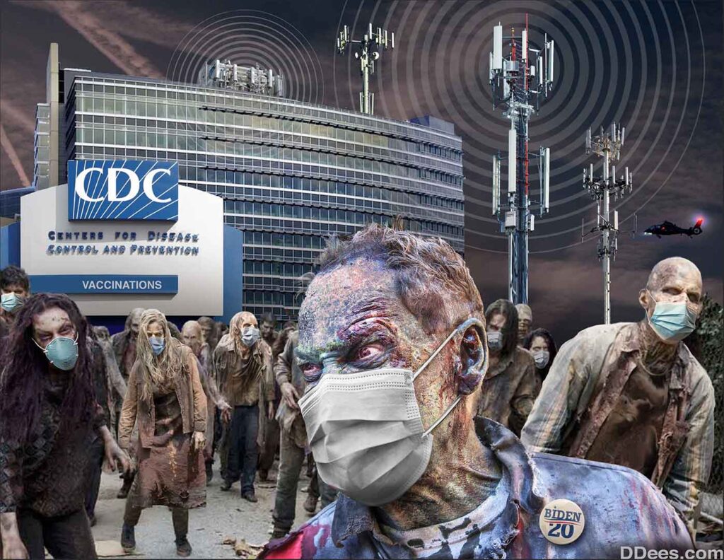CDC, vaccines, 5G, and zombies
