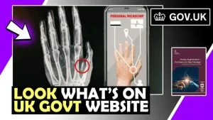 Look what's on the government website - RFID chip - Transhumanism