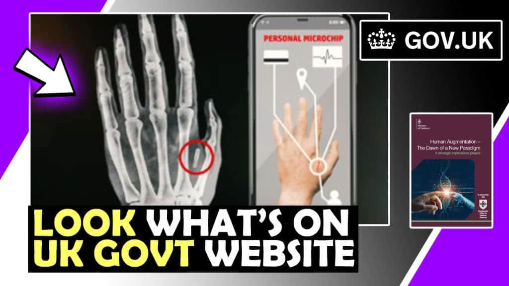 Look what's on the government website - RFID chip - Transhumanism