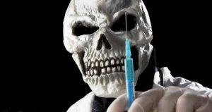 vaccine skull mass deaths - UK Temporary Body Storage Service