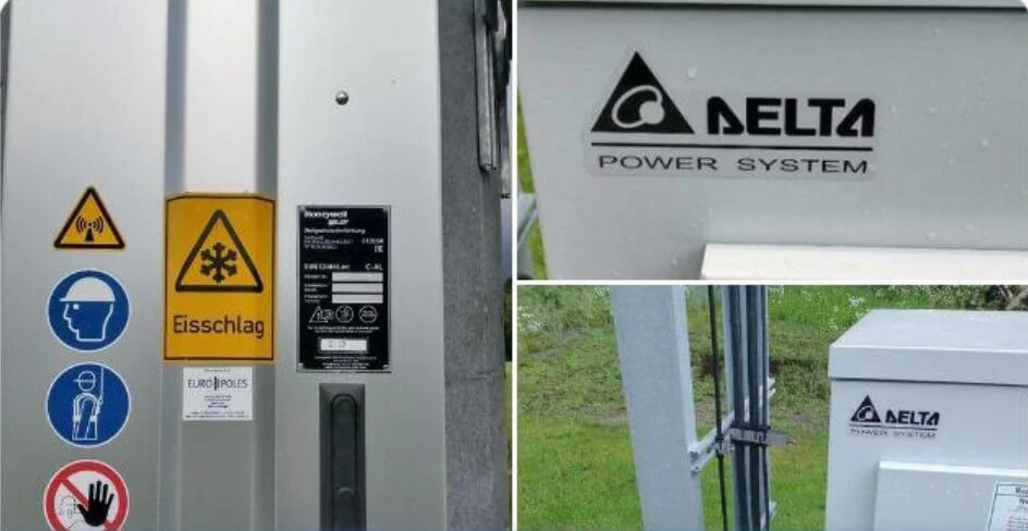 latest photos of the Delta Power System 5G - might be connected to Delta variant