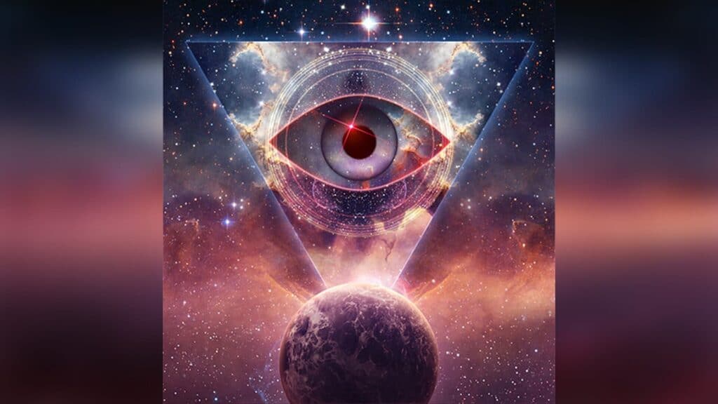 The Secret Covenant - Illuminati eye and earth