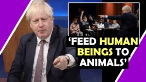 Boris Johnson - Feed human beings to animals