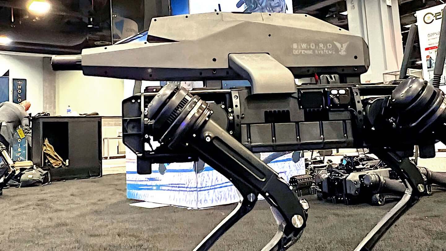 Ghost Robot Dogs Now Have Assault Rifles Mounted On Their Backs - killer bots