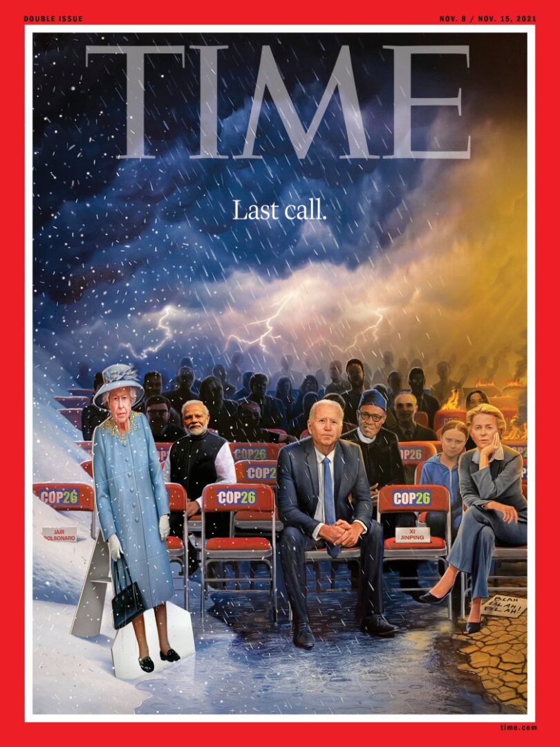 COP26 TIME Magazine Cover for November 8, 2021