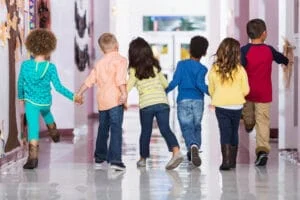 children kept at school not allowed to go home