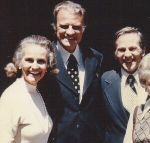 Freemason Brother Andrew, founder of Open Doors, connected to Freemason Billy Graham and wife