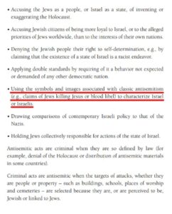 IHRA Working Definition Of Anti-Semitism - part