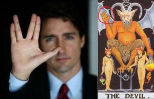 Justin Trudeau Baphomet - Freemason