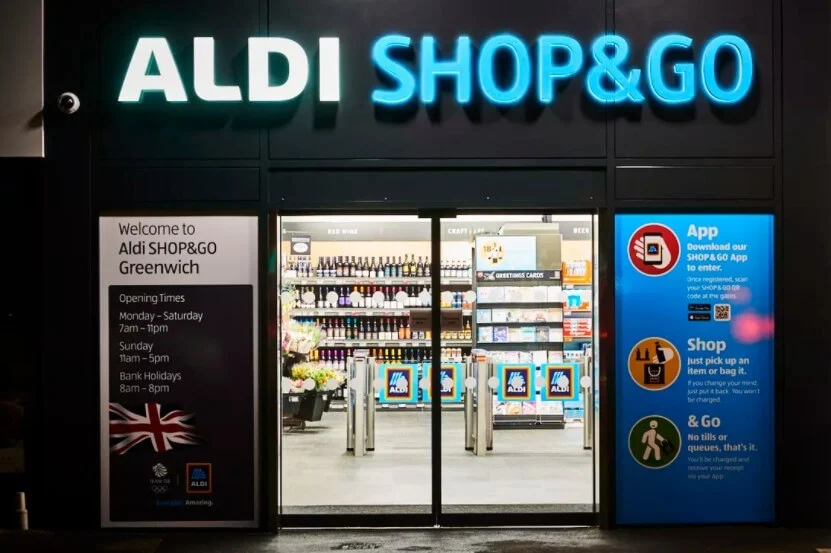 Aldi Shop and Go - new Aldi testrun - Aldi without cashier