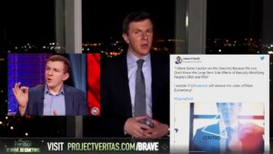 James O'Keefe Project Veritas 666, Triangle Freemason hand gestures