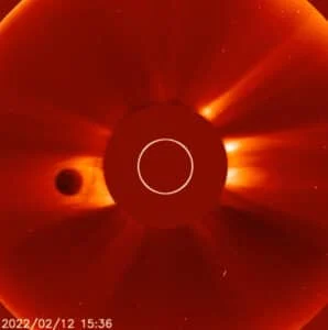 Planet X near the Sun February 2022