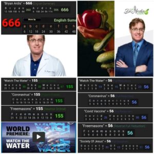 Dr. Bryan Ardis 666 and Watch the Water exposed