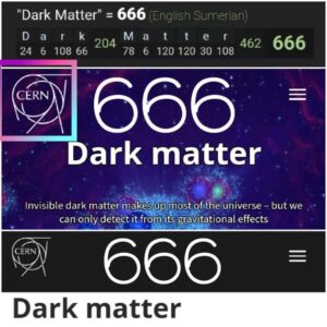 dark matter equals 666 in Gematria - dark matter decoded HD