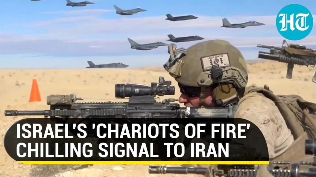 US-Israel Drill a signal to Iran that Military action Is on the table