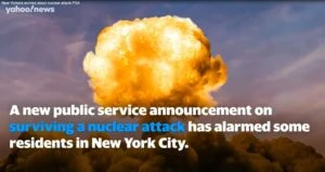 video plus new warning signs on nuclear attack leave New Yorkers baffled