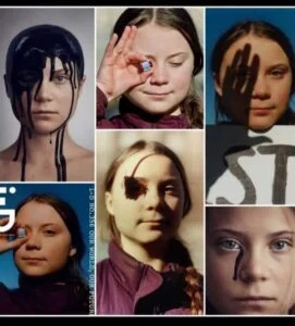 Greta Thunberg is a blood relative of the Rothschild family - All Seeing Eye symbolism