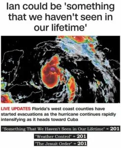 Hurricane Ian 201 Weather Control