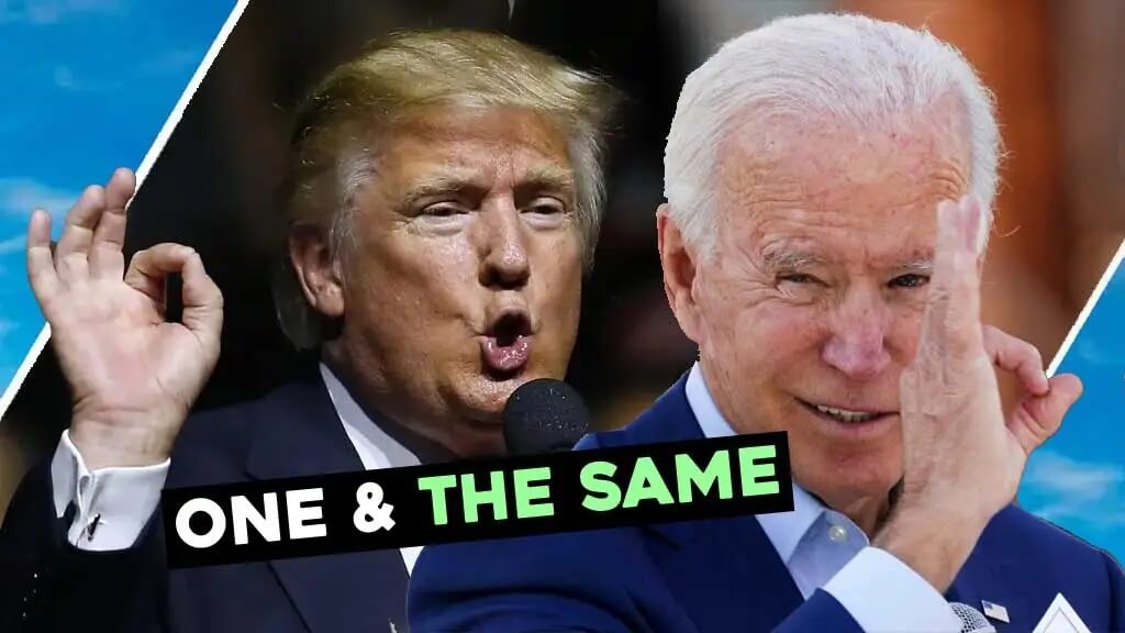 One and the SAME - Trump and Biden, two wings of the same bird