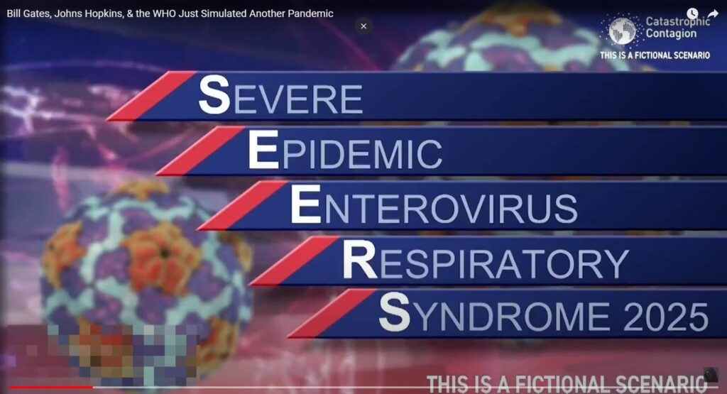 SEERS - Severe Epidemic Enterovirus Respiratory Syndrome 2025 - another pandemic simulation