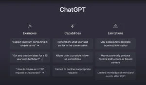 OpenAI's ChatGPT limitations and its origin