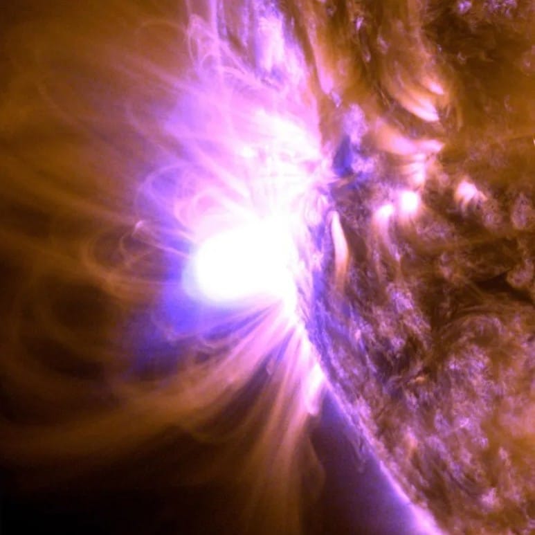 X-flare sun January 2023