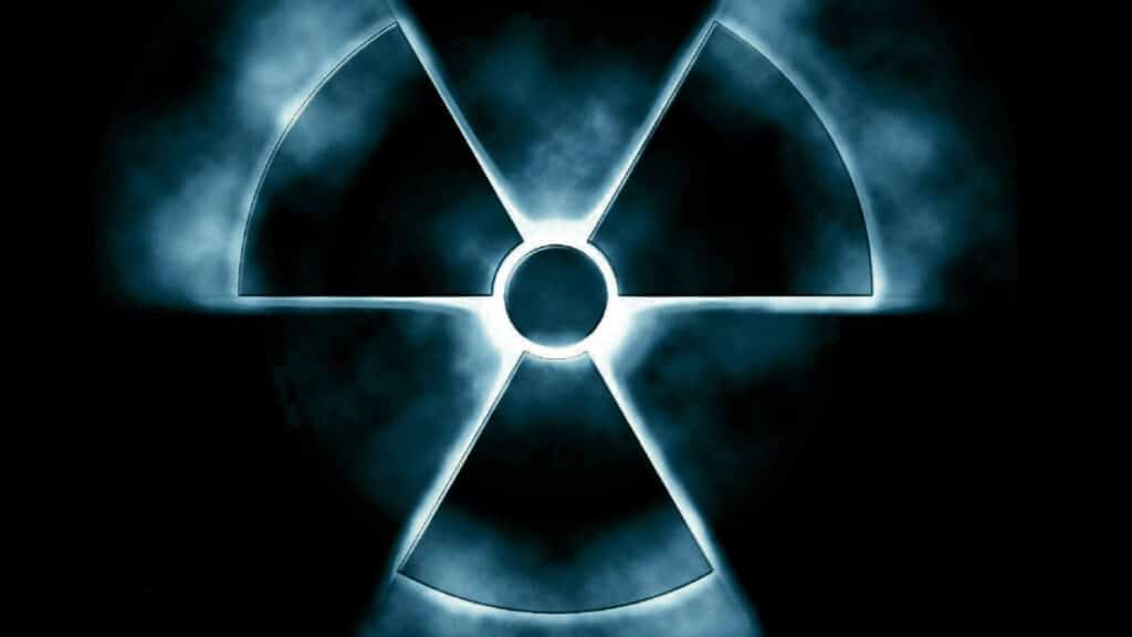 radiation symbol wallpaper