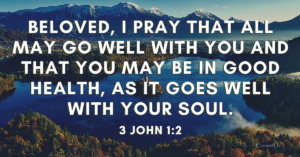 3 John 1, verse 2