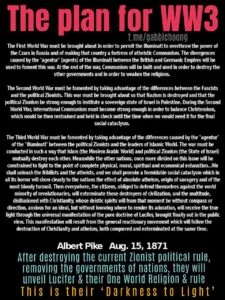 The Plan for WWIII World War 3 - Albert Pike