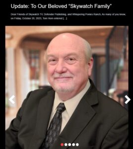 Freemason Tom Horn, CEO of Whispering Ponies Ranch and 'SkyWatch family' = 666
