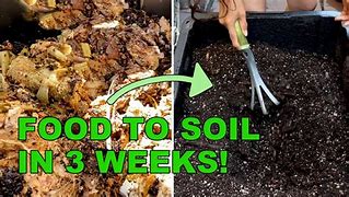 Bokashi soil factory - Food to Soil in 3 weeks with Bokashi cake