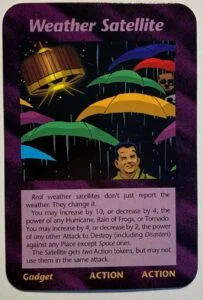 Illuminati card Weather Satellite controlling the weather Weather modicifation Weather manipulation