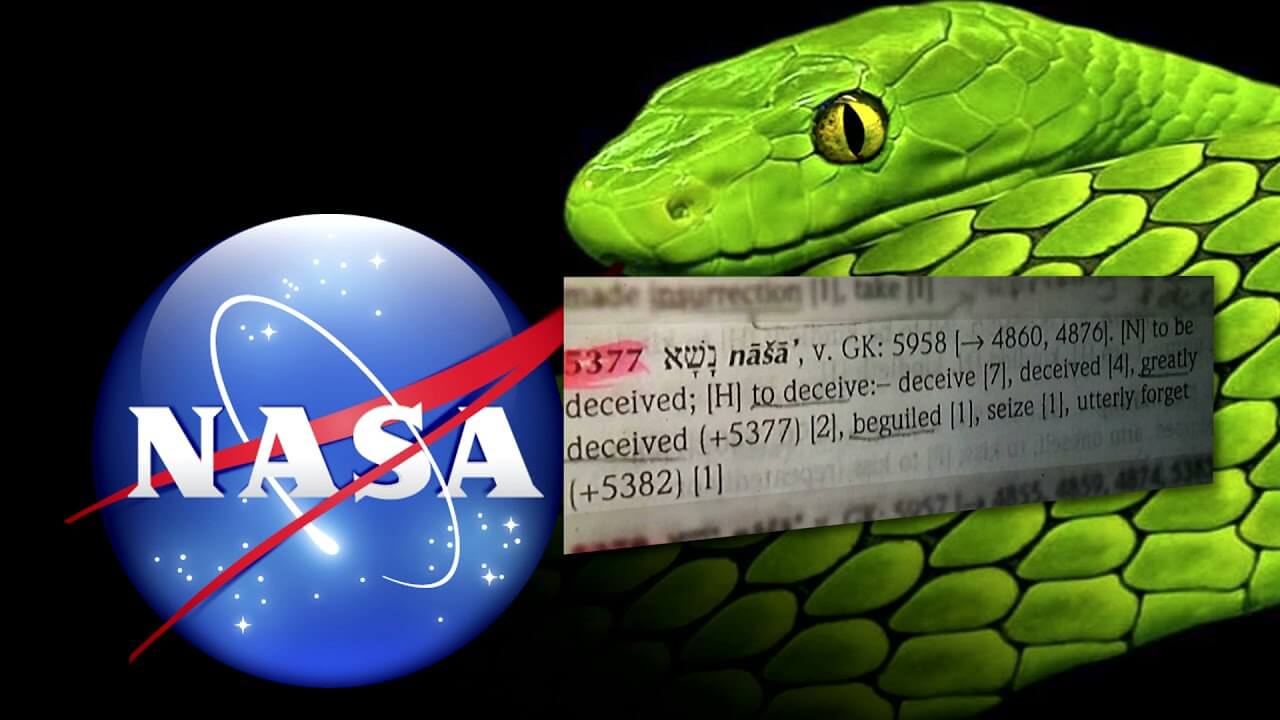 NASA snake tongue LOGO