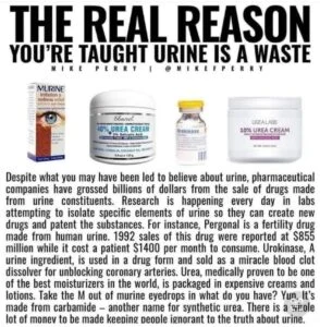 The real reason they told you Urine is a waste