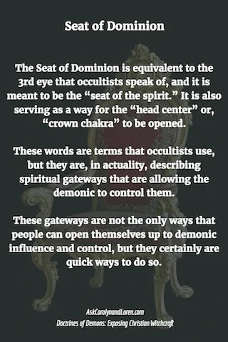 The Seat of Dominion - The Third Eye - het derde oog