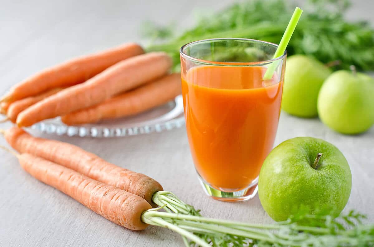 carrot - green apple juice - Wortel + appel juice - Dr. Gerson