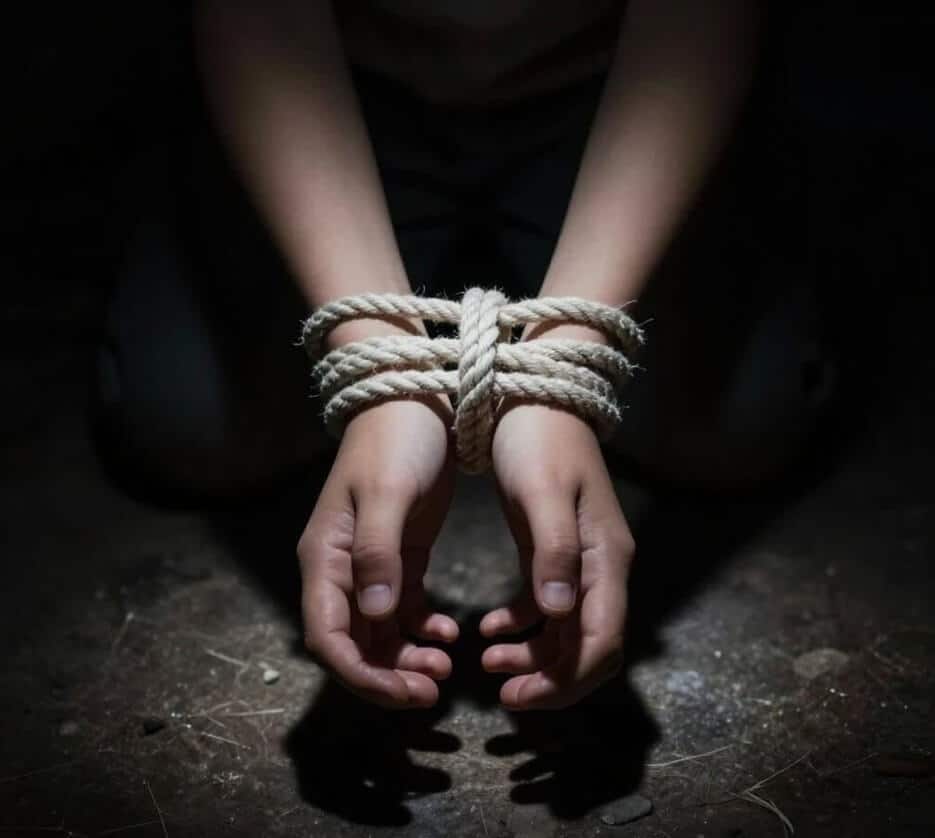 Profetisch - kinderen die in duisternis leven - children captured in darkness