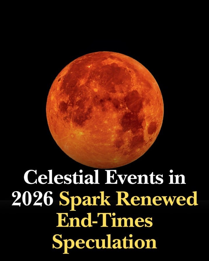 Celestial Events in 2026 spark renewed end times speculation - Bloedmaan tetrade 2032 - 2033
