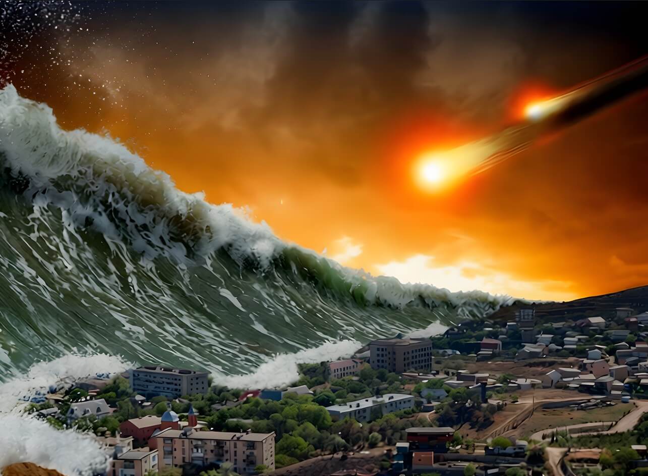 I will strike the sea, I will strike the land - Profetisch - zee, land