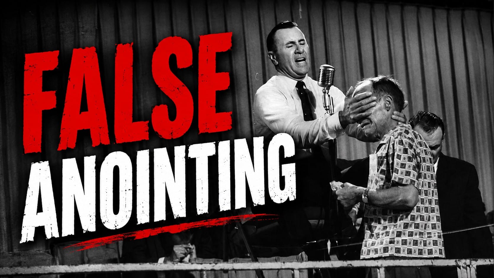 False anointing Valse zalving - Oral Roberts - Infiltratie kerk